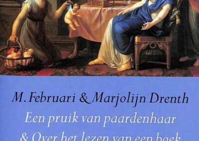 Omslag van 'Een pruik van paardenhaar & Over het lezen van een boek'