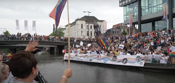Utrechtse Regenboog Canon op de Utrecht Pride 2022