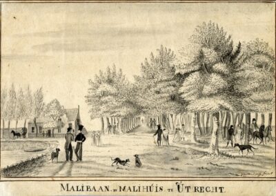 De Utrechtse Maliebaan in 1830