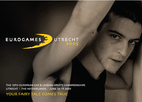 Promotiemateriaal EuroGames Utrecht 2005