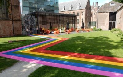 Regenboogoversteekplaats Centraal Museum Utrecht