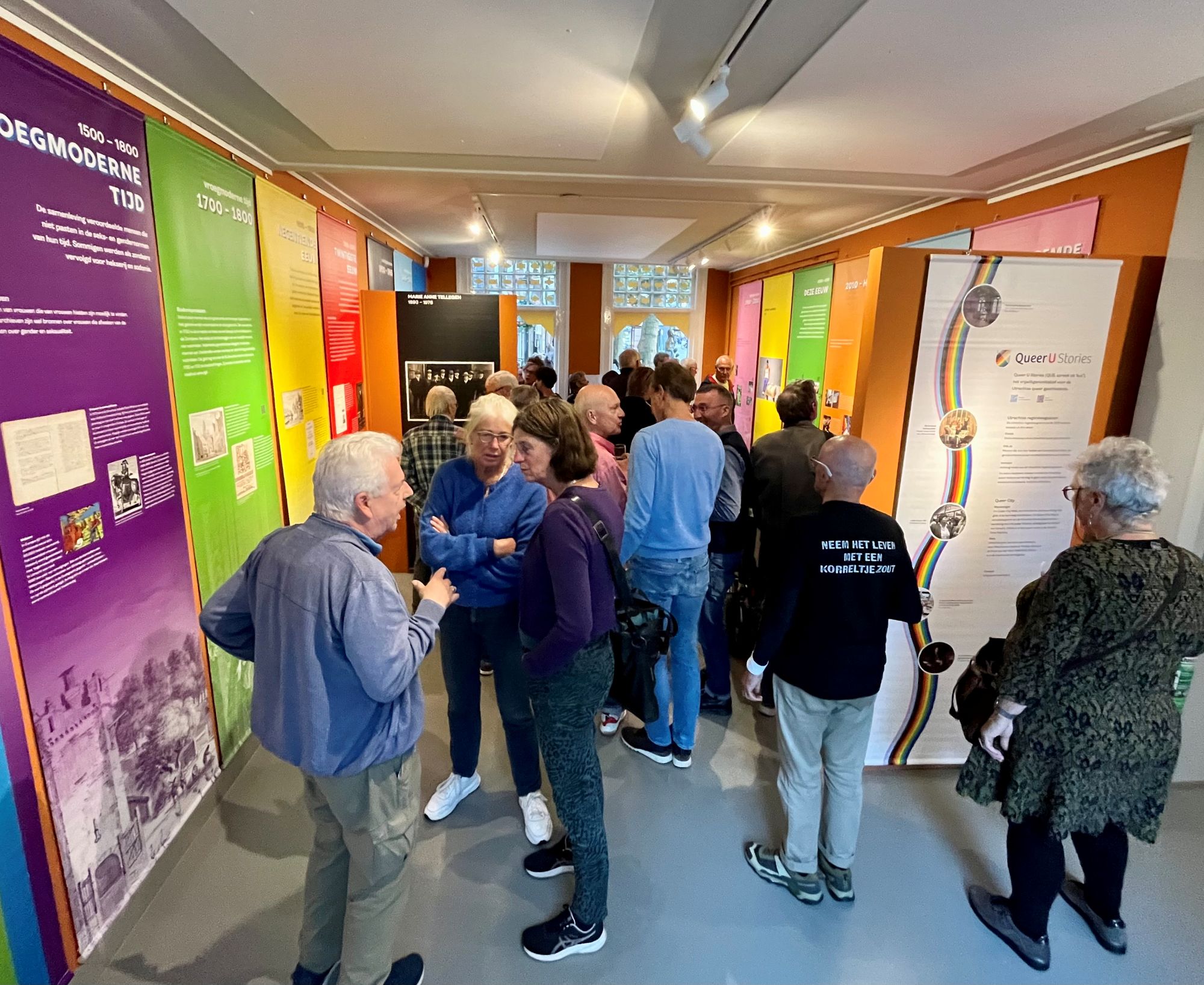 Opening expo 'Queer Utrecht Stories', Volksbuurtmuseum, 2 okt. 2025